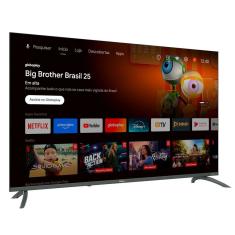 Smart TV 50 P50EAA 4K Led Android 11 Dolby Audio Philco Cinza Bivolt