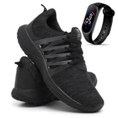 Tênis Leve Confortável Simon Vergan + Relógio-Masculino