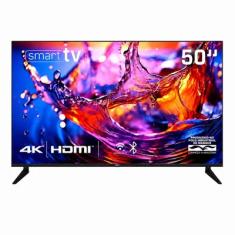 Smart TV HQ 50 4K Bordas Ultrafinas Sistema Smart Design Slim - HQS50NKHM