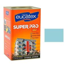 Tinta Acrilica Céu Semi Brilho Super Pro Eucatex 18Lt