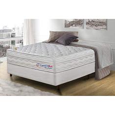 Conjunto Cama Box Casal com Molas Ensacadas Cama inBox Wonderful 138x188x71
