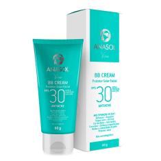 Protetor Solar Facial Anasol Viso BB Cream Antiacne FPS30 com 60g 60g