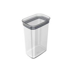 Pote Organizador Hermético Retangular Block 2,3L Natural - Ou