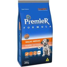 Ração Premier Cães Filhotes Racas Medias - 20 Kg - Premier Pet