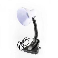 Luminaria Articulavel Mesa Garra Abajur Escritorio Trabalho Quarto Est