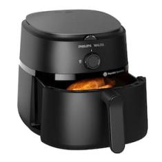 Fritadeira Elétrica Air Fryer Philips Walita Série 1000 XL NA130 Sem Óleo 1700W 6,2L – Preta