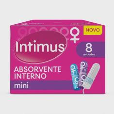 Absorvente Interno Intimus Mini 8 Unidades