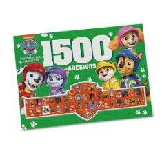 Livro - Patrulha Canina Prancheta para Colorir com 1500 Adesivos