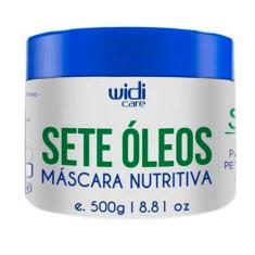 Widi Care Sete Óleos - Máscara Nutritiva, 500g