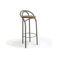 Banqueta Sala De Jantar Dublin 1B706Brz 1 Un Bronze/Linho Capuccino - Kappesberg