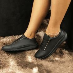 Tênis Feminino Casual Leve de Amarração Conforto e Estilo em Cada Passo-Feminino