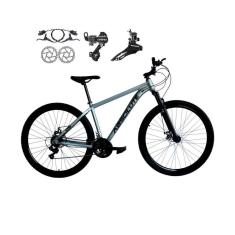 Bicicleta Aro 29 Absolute Nero 5 21v Câmbios Shimano Tz Freio a Disco Hidráulico Suspensão Diant.-Unissex