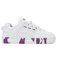 Tênis Tesla Coil Purple Mesclado Unissex | Branco-Unissex