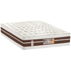 Colchão Castor King Silver Star Air Double Face Híbrido 193x203x34cm, 