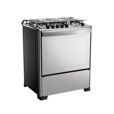 Fogão Dako Magister 5 Bocas Style Mesa De Inox A Gás Bivolt, Bivolt