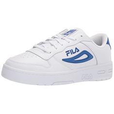 Fila Tênis masculino Lnx-100, Branco/Azul Mazarine, 13