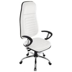 Cadeira Presidente Com Espaldar Alto Linha Blenda Branco