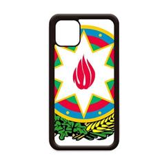 Capa com emblema nacional do Azerbaijão Baku para iPhone 11 Pro Max para Apple Mobile Case