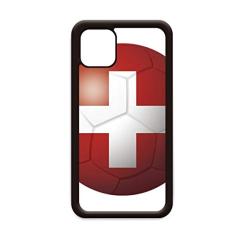 Capa com bandeira nacional de futebol da Suíça para iPhone 12 Pro Max para Apple Mini Mobile Case Shell