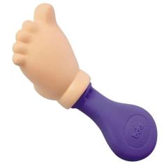 Mordedor e Chocalho Pezinho Colorido Macio - Toyster 3046