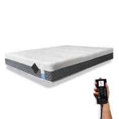 Colchão De Látex Articulado Cinza 20cm Solteiro 88x188cm