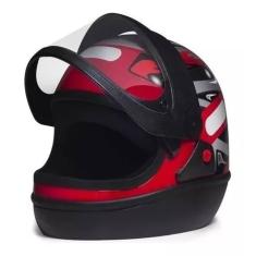 Capacete San Marino Grafic Vermelho