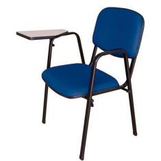 Cadeira Universitária Para Auditórios Linha Hotel Azul