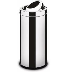 Lixeira Inox 16 Litros Com Tampa Basculante - Martinazzo, Inox