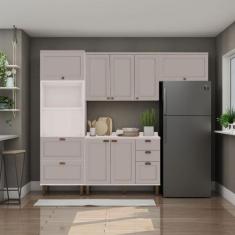 Cozinha Modulada Cristal 269,7cm Conjunto Provençal Completo - GenialF