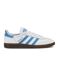 Adidas Tênis masculino de handebol, Branco/azul claro/chiclete 5, 42