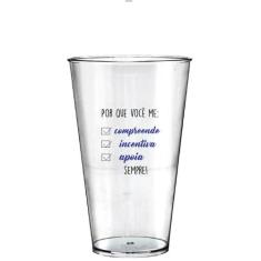 Copo 550 Ml Você Me Completa - Para Dia Dos Namorados - Krystalon