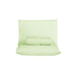 Jogo de lençol Casal 3 peças 100% algodão 200 fios cama box ponto pali