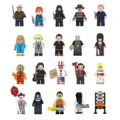 Boneco Filme Terror Classicos Cinema Bloco De Montar Escolha