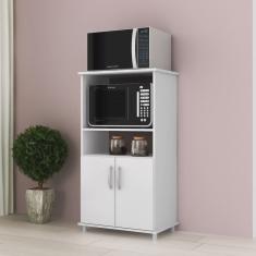 Balcão de Cozinha para Forno e Micro-Ondas 2 Portas bf 252 djd Móveis