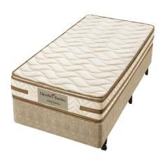 Conjunto Box Solteiro Espuma D33 Americanflex Clinoflex Bambu 88x188x6