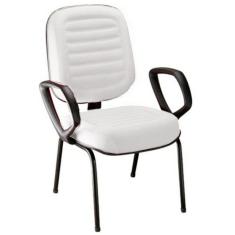 Cadeira Para Escritório Diretor Gomada Linha Blenda Branco