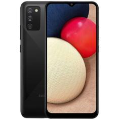 Smartphone Samsung Galaxy A02s 4G 32GB DUAL CHIP Cam.Traseira 13MP+2MP+2MP Tela 6.5 3GB RAM