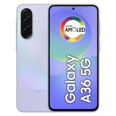 Smartphone Samsung Galaxy A36 128GB 6GB RAM 5G Violeta Tela 6,7
