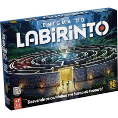 Jogo de Tabuleiro Enigma do Labirinto - GROW