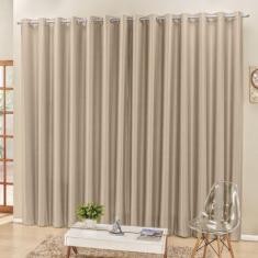 Cortina 4 Mts Sala Quarto Escritório Semiblackout para Trilho Comum Be