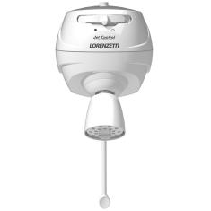 Ducha Jet Control Eletrônica Lorenzetti com Jato Inteligente e Multidirecional - Branco