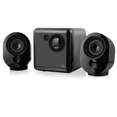 Caixa De Som Multilaser 2.1 Preto E Grafite Usb - Sp166 Sp166