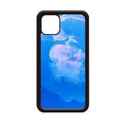 Capa Jellyfish Ocean Blue Water Science Nature para iPhone 11 Pro Max para Apple Mobile Case
