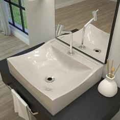 Kit Cuba Q440 com Torneira Pratika 1060 Metal 1/4 Volta Compace Bege