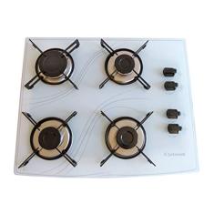 FOGAO COOKTOP 4Q BRANCO SAFANELLI