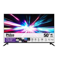 Smart Tv 50” Philco 4k Led Ptv50g7er2cpbl Roku Dolby áudio Bivolt