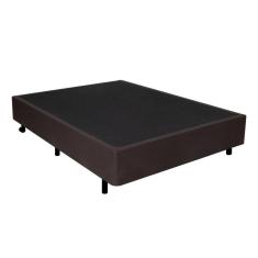 Cama Box Casal 138x188x38cm Marrom