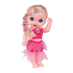 Boneca Baby`s Collection Bela Sereia Rosa - 404 - Super Toys