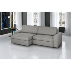 Sofá Cosmos - Retrátil / Reclinável 280 Cm Linho - ESTOFADOS GRAFANI