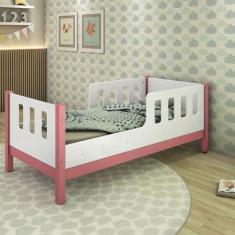 Cama Juvenil Encanto c/ Grade de Segurança à Pronta Entrega - Sambare 